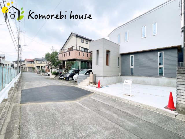 北本市本町3丁目　新築一戸建て　セレクト花水木　Aの前面道路含む現地写真|前面道路含む現地写真です