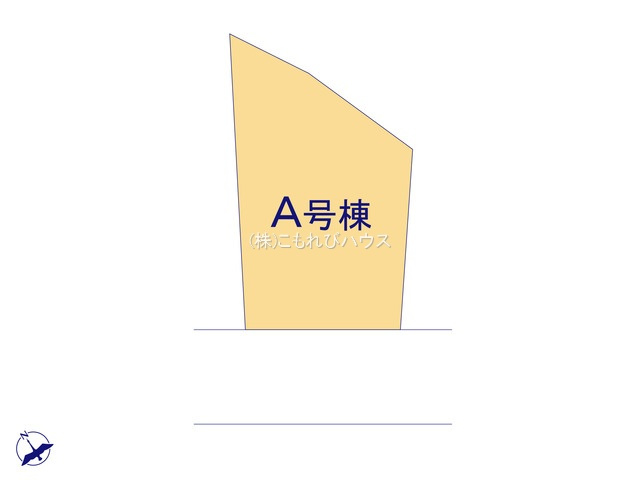 北本市本町3丁目　新築一戸建て　セレクト花水木　Aの区画図|A号棟
