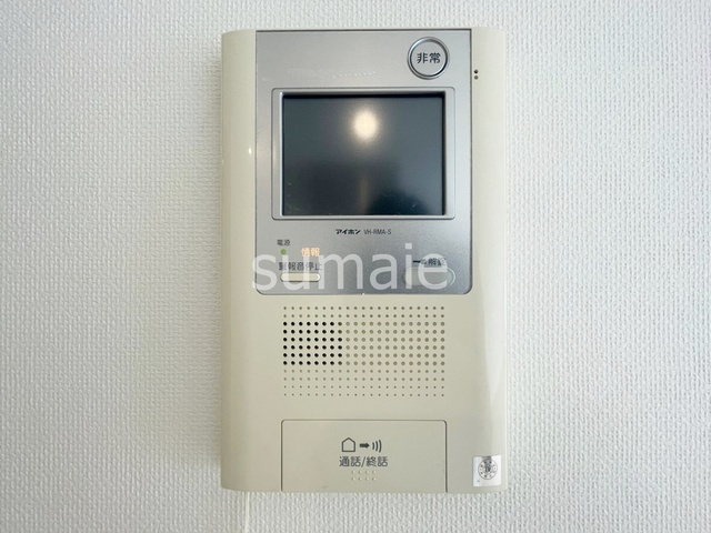 グランガーデンⅠのセキュリティ|モニター付きインターホンです。