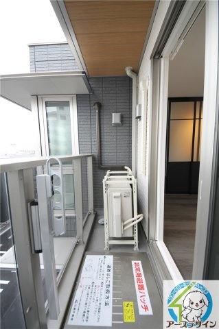 D-room五反田のバルコニー