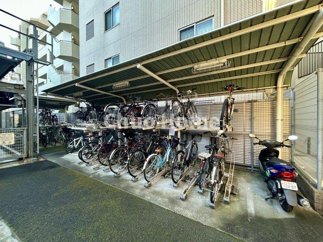 クレストフォルム亀戸ビュータワーの駐輪場|駐輪場