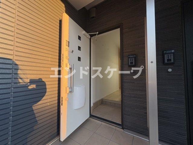 クラール　島野　Ｂのエントランス|高崎、前橋のお部屋探しはエンドスケープまで！お客様の理想お聞かせ下さい♪