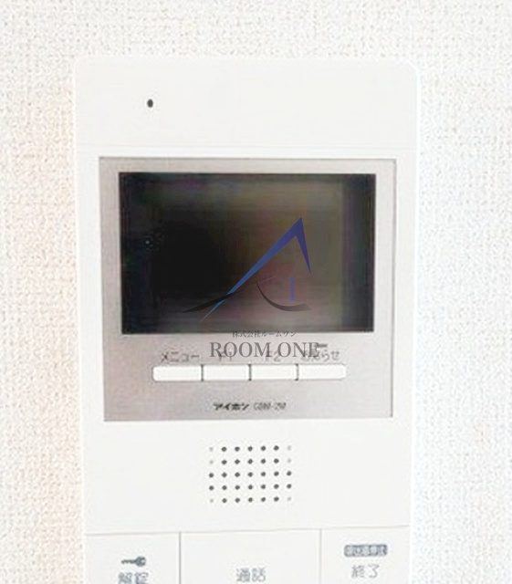 ラ・フォート梅島のセキュリティ|モニター付きインターホンです。