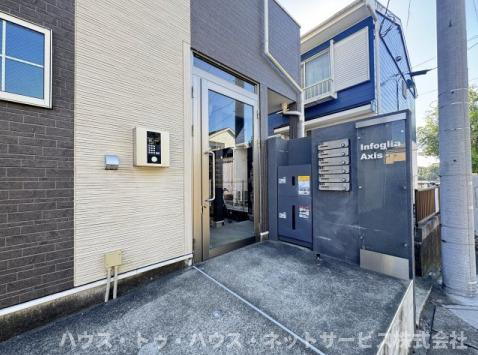 Infoglia Axisのエントランス