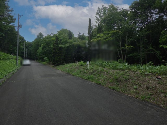 ロイヤルシティ八幡平リゾート①の前面道路含む現地写真