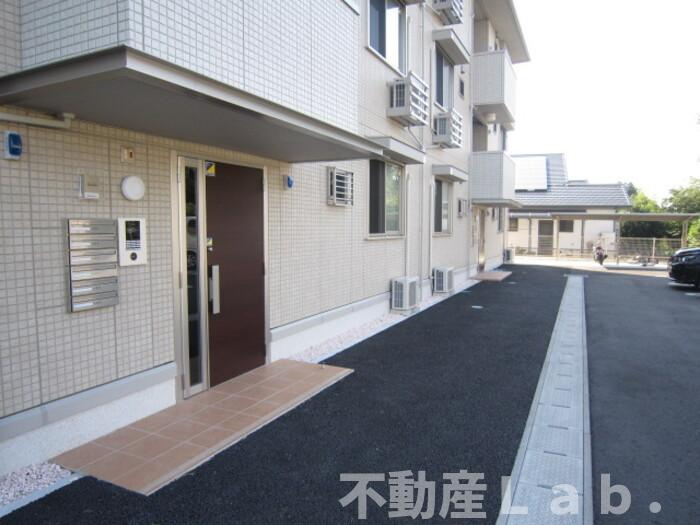 サクラハイムⅡのエントランス