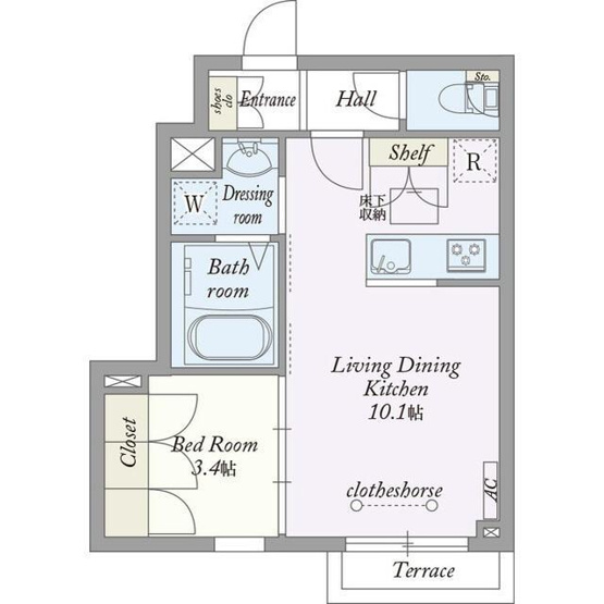 【間取り】 | ＶＩＥＬＬ |  