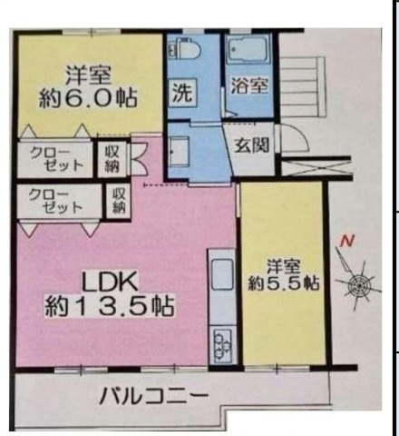 東久留米市滝山６丁目の中古マンション
