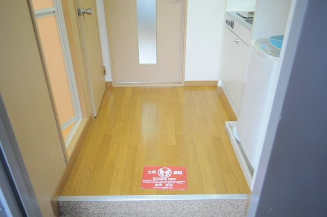 レオパレス天神の玄関