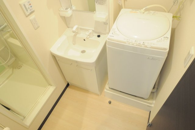 明石市藤江のアパートの内装|独立洗面台　※現況優先　