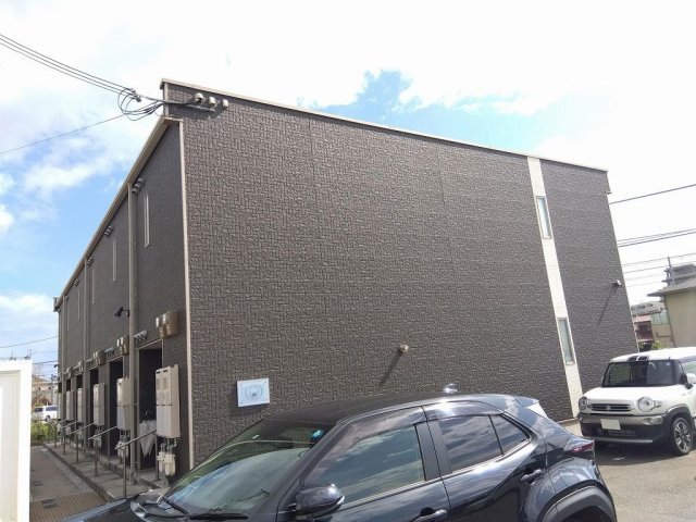 明石市藤江のアパートの外観