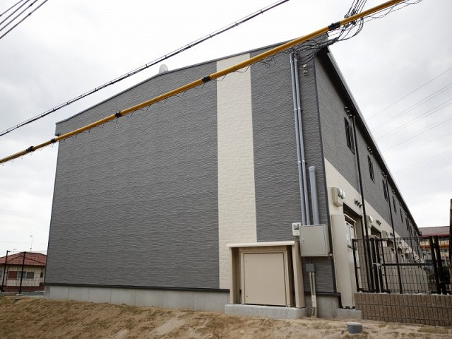 神戸市西区天が岡のアパートの外観