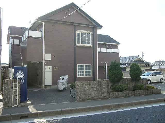 明石市二見町西二見のアパートの外観