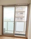 ＪＵタワーフロントKINSHICHOのバルコニー