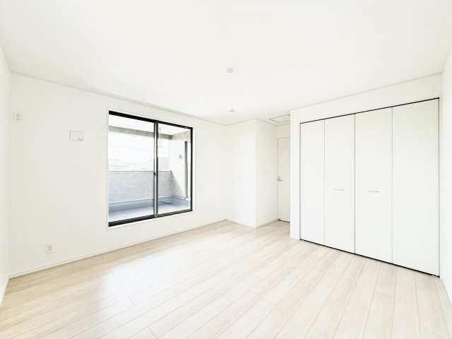 中央区河輪町　第2　2号棟の寝室|約8.5帖の主寝室です。