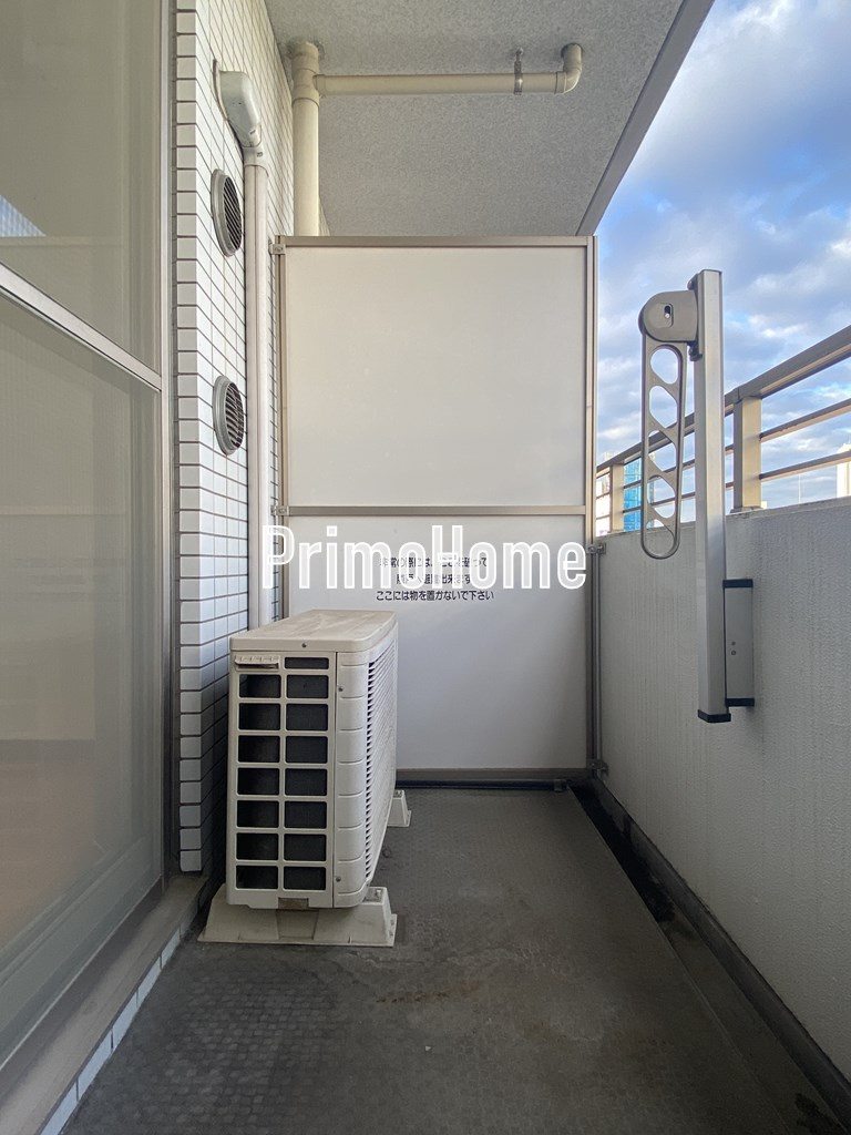 パークウェル秋葉原のバルコニー