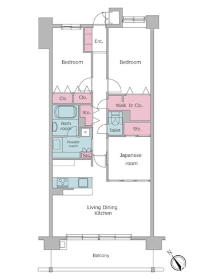 【間取り】 | レジディア東松戸