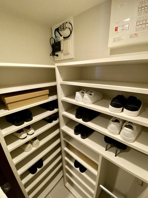 【収納】 | シティハウス目黒ザ・ツインSOUTH棟 | シューズボックスです