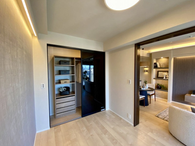 【洋室】 | シティハウス目黒ザ・ツインSOUTH棟 | 落ち着いた色調の洋室です