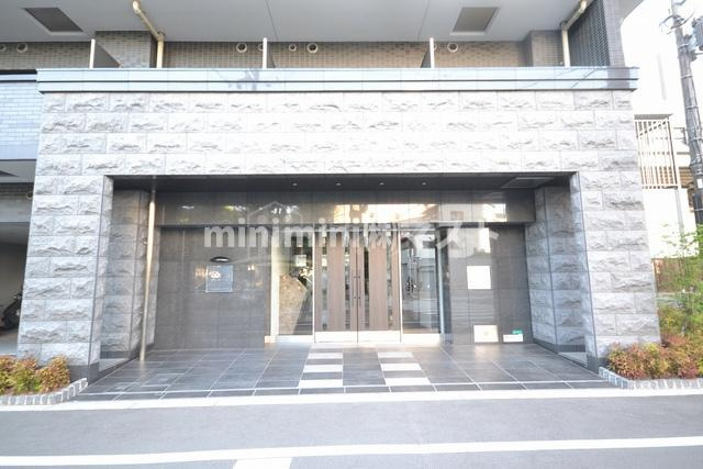 プレサンス四天王寺前夕陽ヶ丘のエントランス