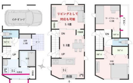 岡村3丁目未入居戸建の画像