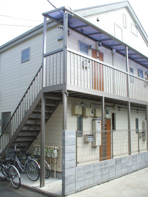 中野区大和町１丁目のアパートの外観