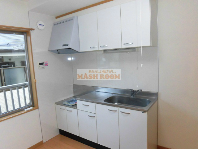 中野区大和町１丁目のアパートのキッチン