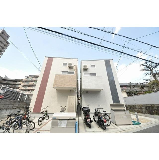 吹田市垂水町１丁目のアパートの外観