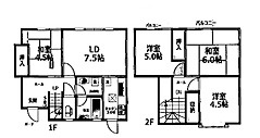 【間取り】 | 安佐北区三入東２丁目