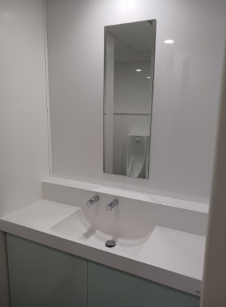 大阪市北区曾根崎新地２丁目の事務所の洗面所