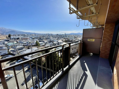 【バルコニー】 | ネオハイツ千歳公園 | 眺めがとても良いお部屋です！