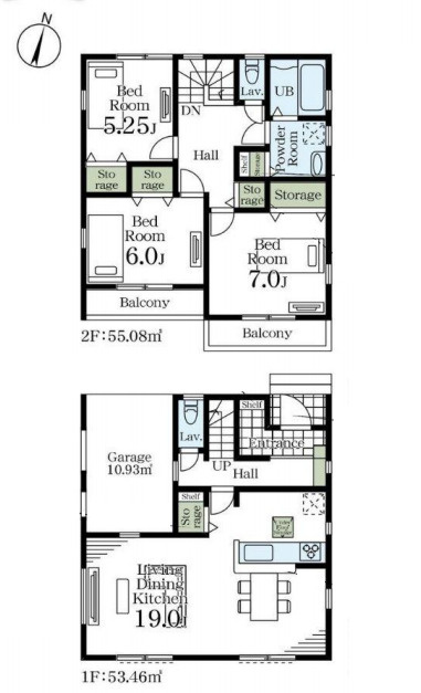 上尾市二ツ宮　新築一戸建て　リーブルガーデン　01