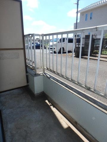 メゾンミルキーウェイのバルコニー|退去前の為、以前の写真です。