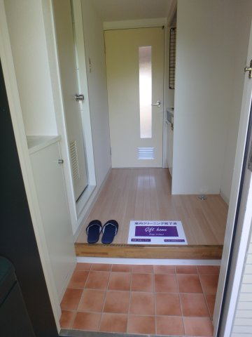 メゾンミルキーウェイの玄関|退去前の為、以前の写真です。