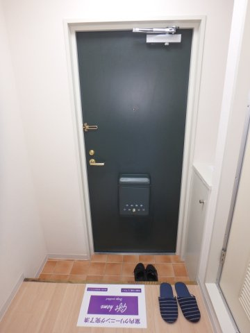 メゾンミルキーウェイの玄関|退去前の為、以前の写真です。