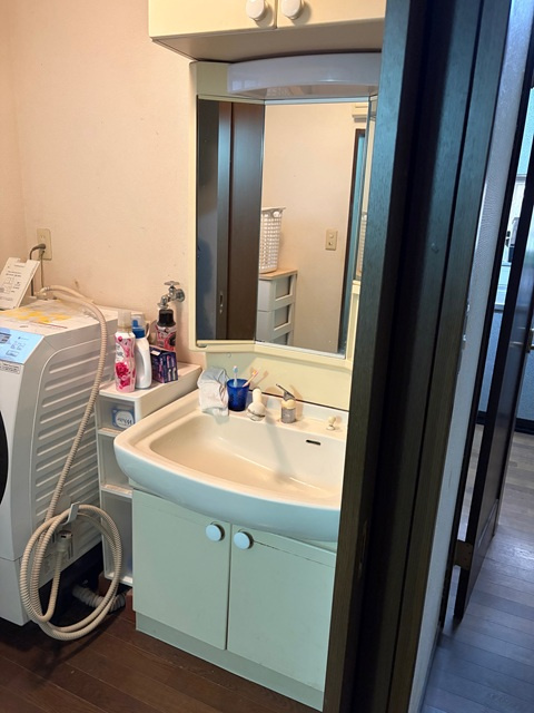 玉野市田井5丁目の洗面所