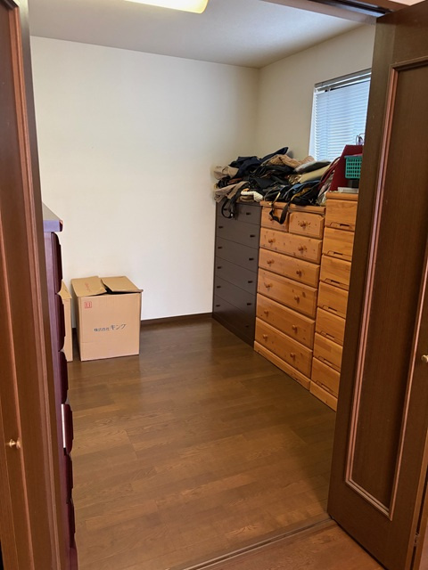 玉野市田井5丁目の収納|ウォークインクローゼット