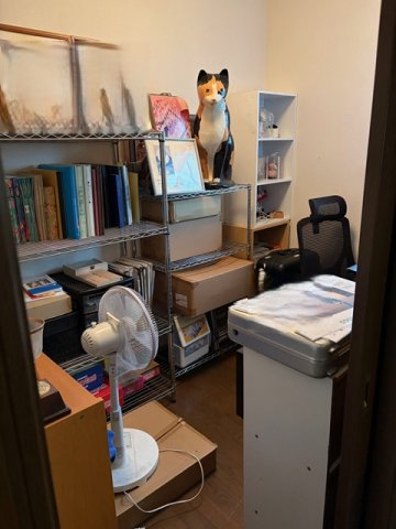 玉野市田井5丁目の収納|2階納戸3.0帖