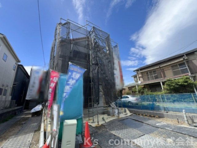 ◎高座郡寒川町一之宮2丁目　新築戸建　1号棟の前面道路含む現地写真|2026.5.4撮影◇