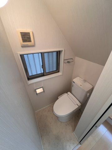 旗塚通5丁目貸家のトイレ|トイレです