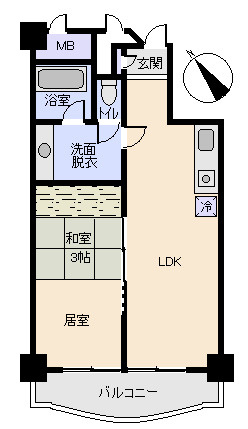 伊豆ビューグランドハイツ2号棟の間取り