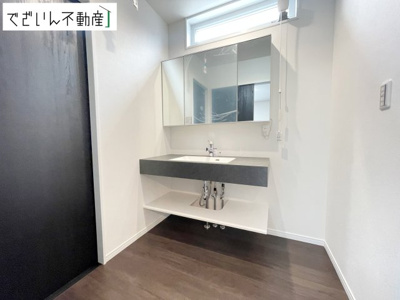 【独立洗面台】 | ワイウッドコート本庄市寿第10期　新築住宅 | ≪4号棟≫
現地(2026年6月撮影)