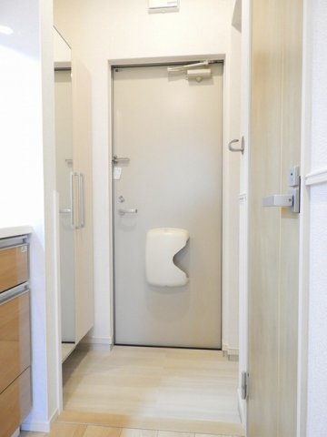 メインクーンの玄関|きれいな玄関です