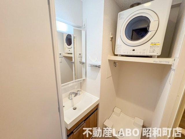 シャテーニュ上本町の洗面所