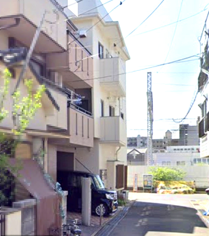 上河原通4丁目の前面道路含む現地写真
