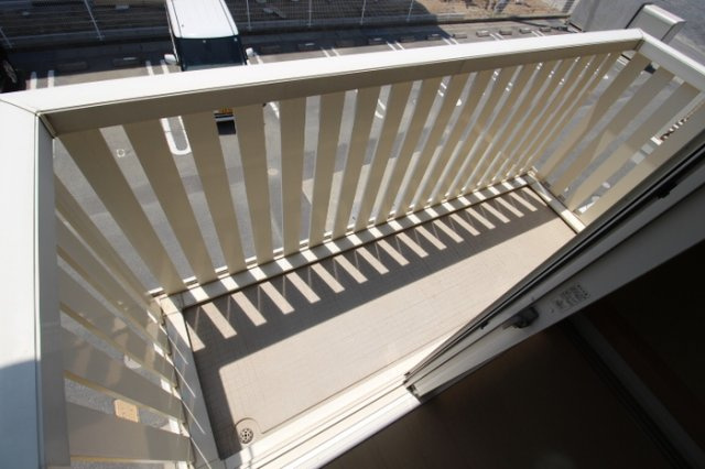 グランドソレイユ　A棟のバルコニー