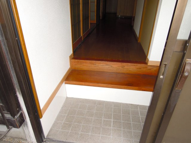 大江アパートⅡの玄関