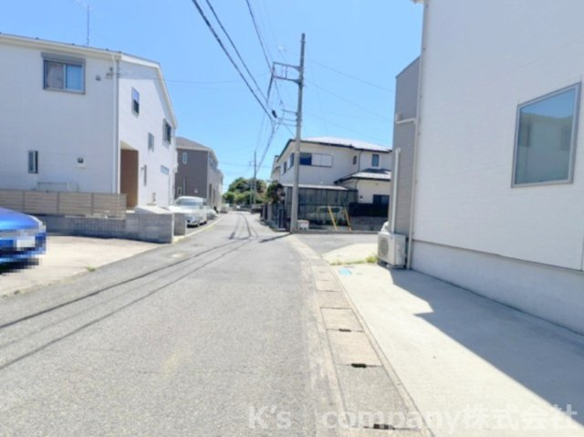 ◎高座郡寒川町一之宮2丁目　新築戸建　3号棟の前面道路含む現地写真|2026.5.30撮影◇