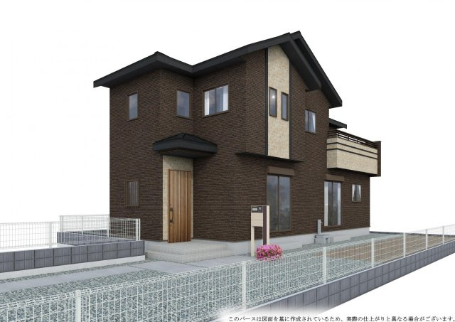 BLOOMING GARDEN　太田市亀岡町の完成予想図|外観イメージ