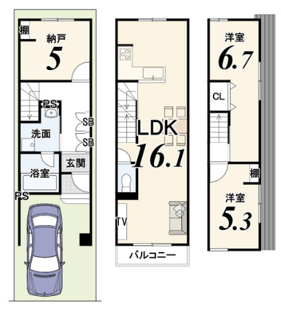 【間取り】 | S41262-養徳